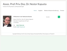 Tablet Screenshot of dr-kapusta.at